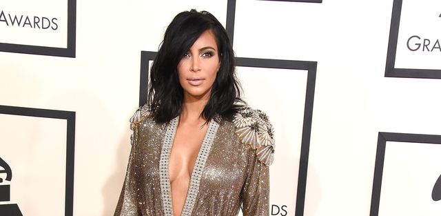 Kim Kardashian Grammy's 2015