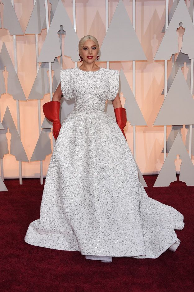 Lady Gaga Oscars 2015