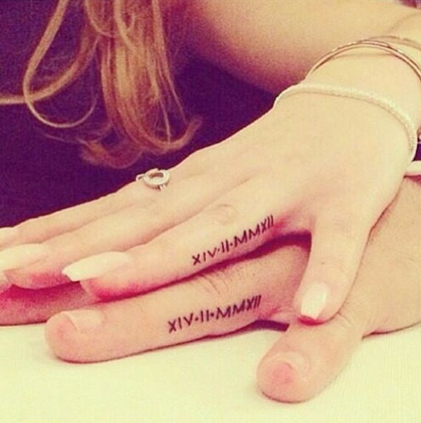 Instagram's  sweetest wedding tattoos