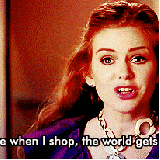 GIF Shopping (Confessions of a shopaholic)