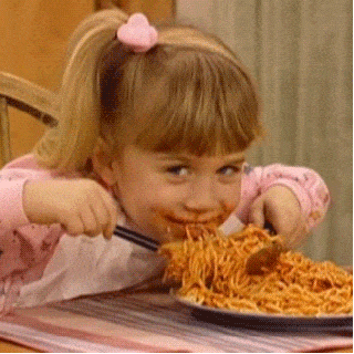 olsen spaghetti eten