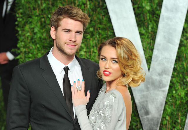 Miley Cyrus en Liam Hemsworth Vanity Fair 2012
