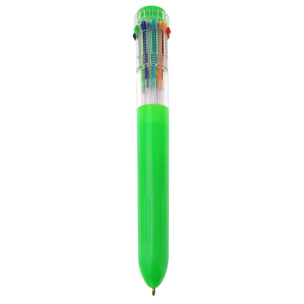 Pen, Green, Office supplies, Ball pen, Writing implement, 