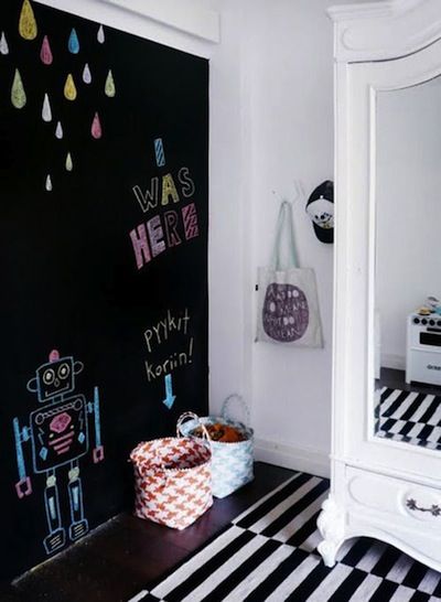 Room, Black, Furniture, Interior design, Black-and-white, Wall, Pink, Design, House, Table, 
