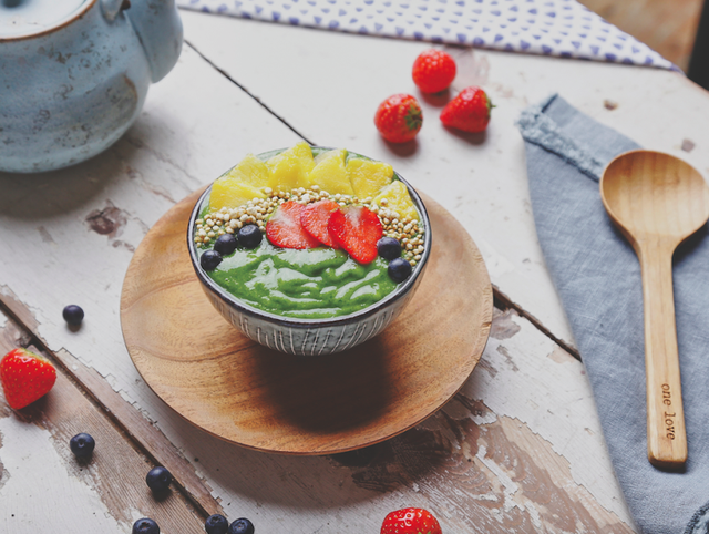 Smoothie Bowl The Green Happiness