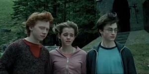 Harry, Ron en Hermione