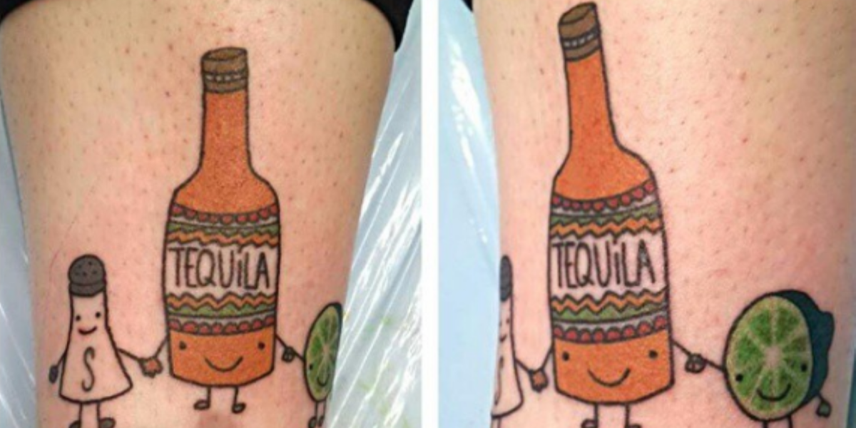 Beber alcohol despues de tatuaje