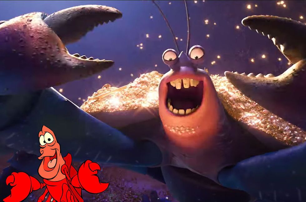 Tooth, Fictional character, Jaw, Animation, Animated cartoon, Illustration, Marine biology, Octopus, Cg artwork, Mythical creature, 