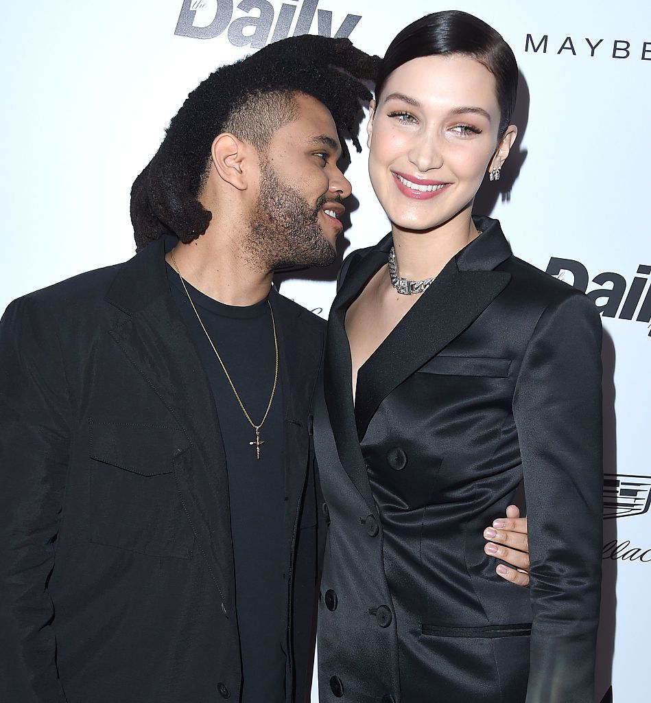 Bella Hadid en The Weeknd in maart 2016 - toen ze nog gelukkig samen waren