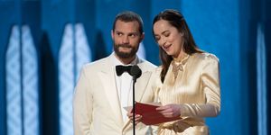 Dakota Johnson en Jamie Dornan - Oscars 2017