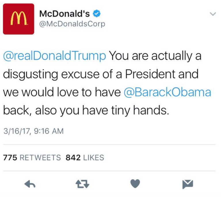 mcdonalds-twittert-naar-donald-trump