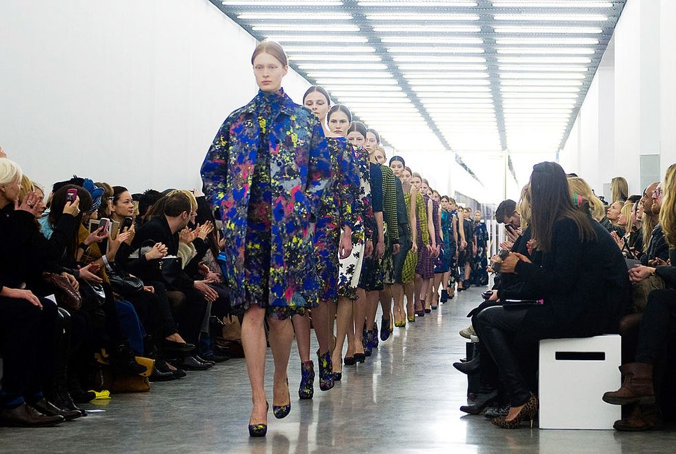 Erdem op London Fashion Week Autumn/Winter 2012