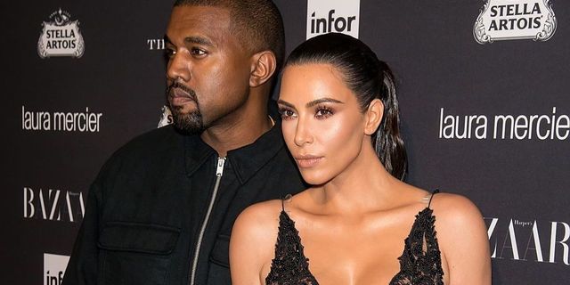 Kim Kardashian-en-Kanye-West
