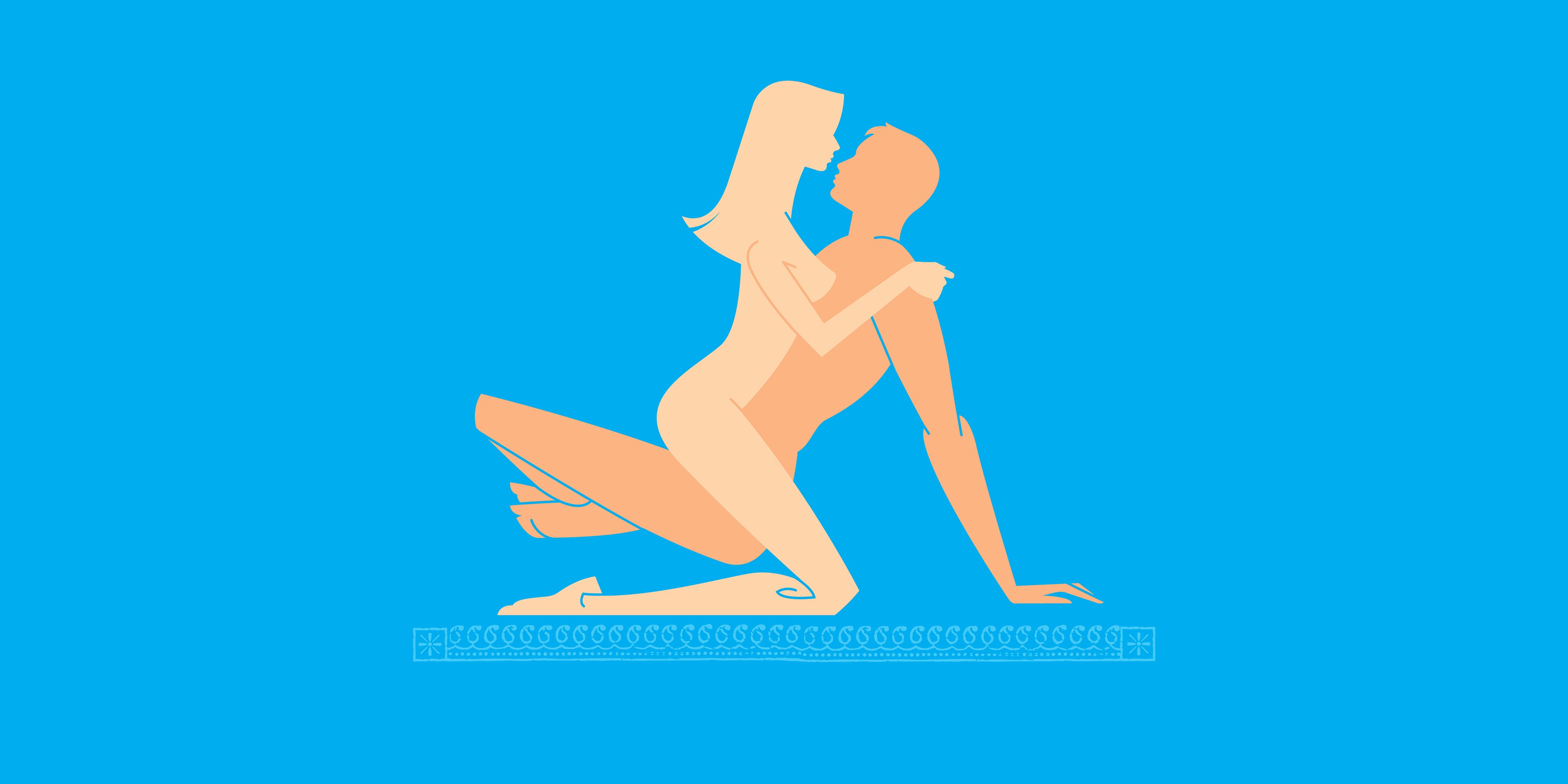 Sex position where girl is on top