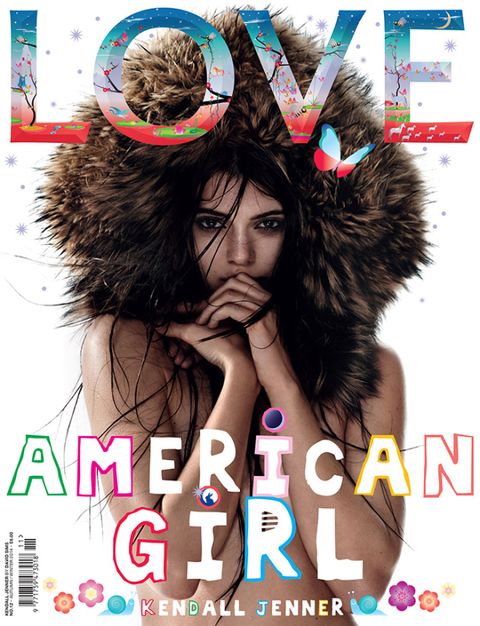 Kendall Jenner covers LOVE magazine
