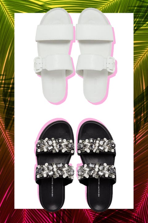 best comfy slides