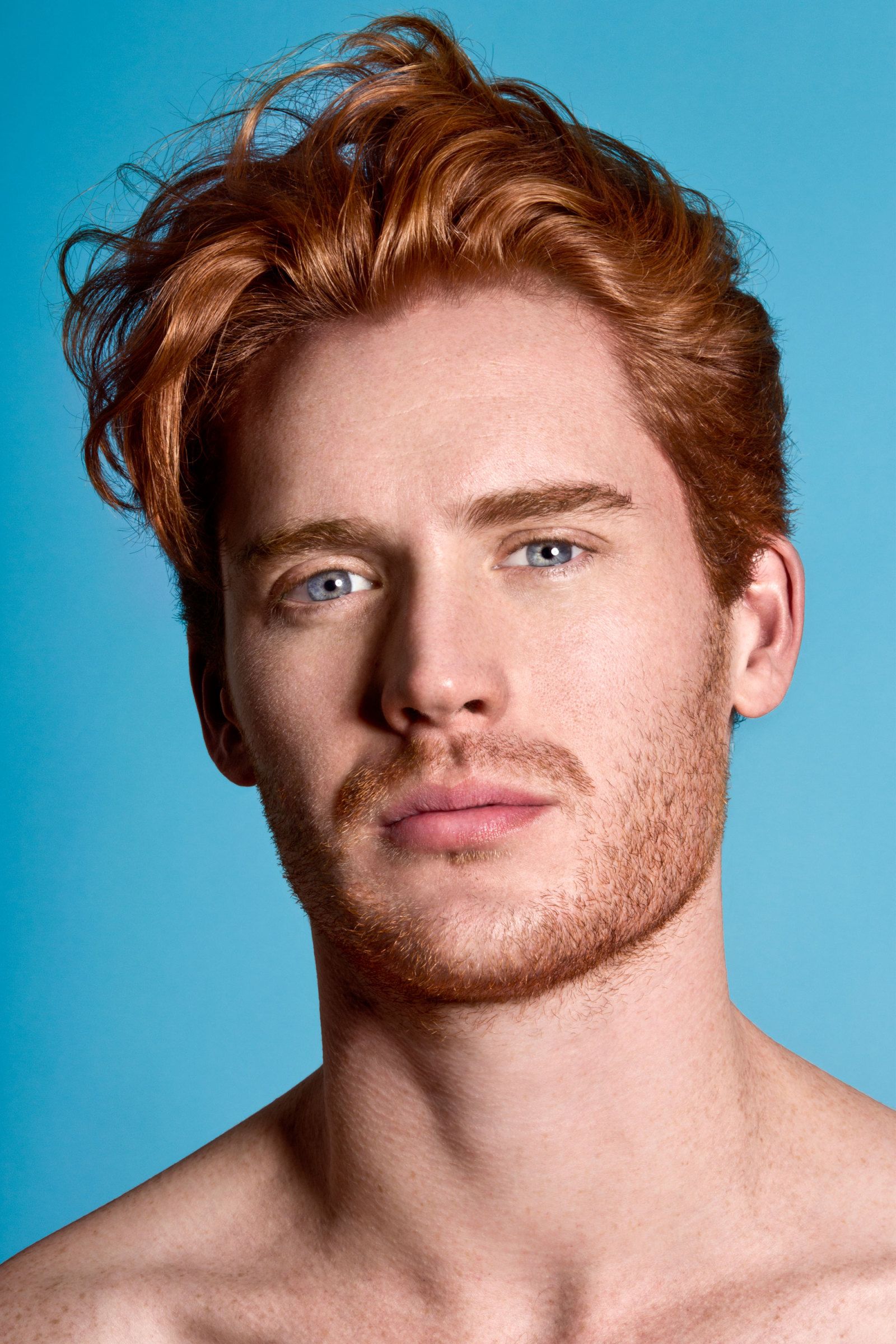 Ginger male model