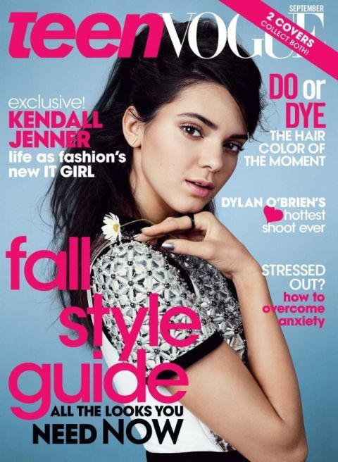 Kendall Jenner covers Teen Vogue