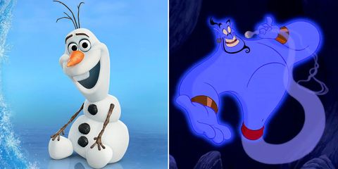 Olaf and Genie