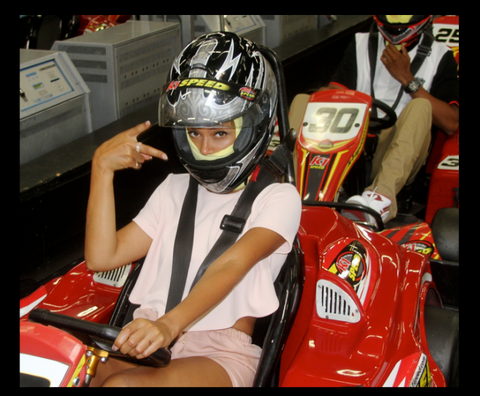 Beyonce Go Karting