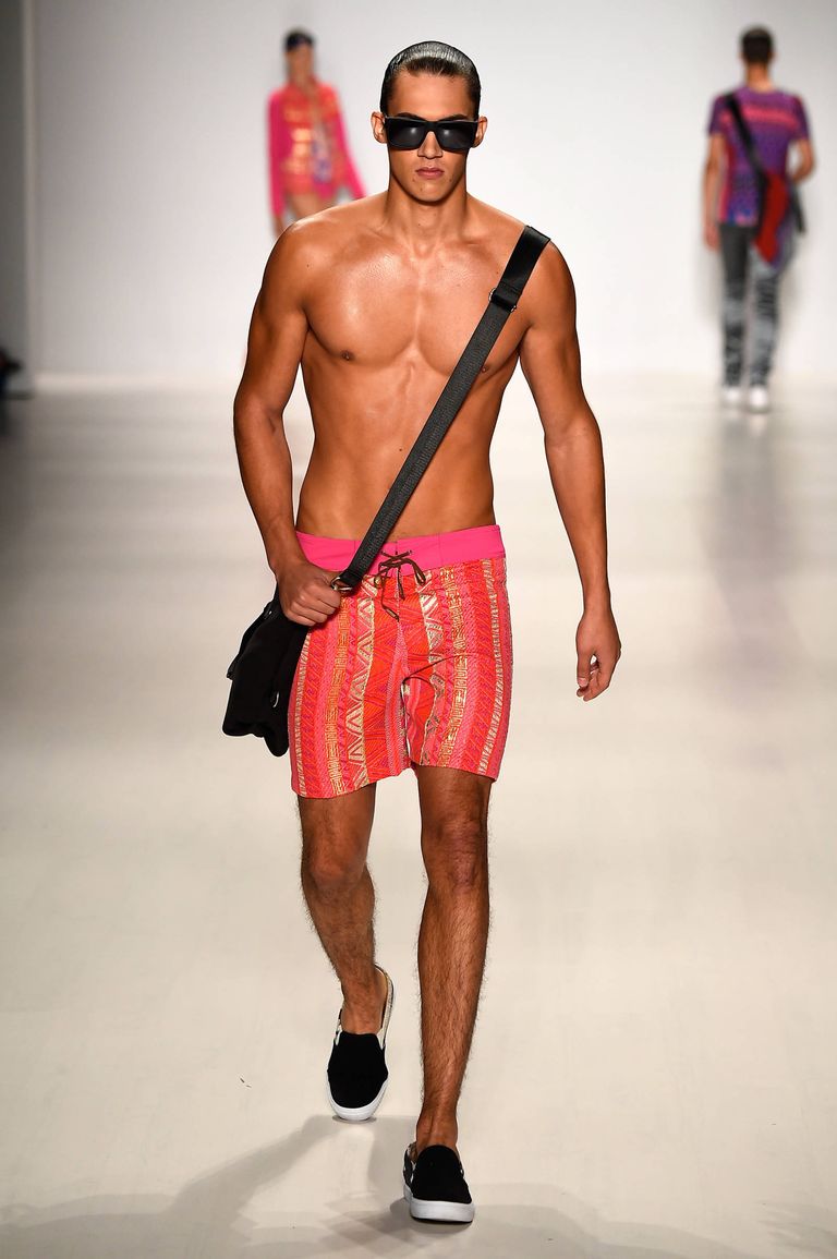 32 Shirtless Hunks Walking the Runway