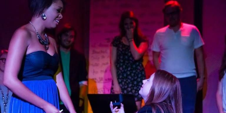 Fantastic Woman Proposes To Girlfriend With Elaborate Musical Production