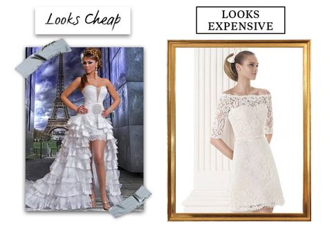 10 Reasons Your Wedding Dress Looks Cheap