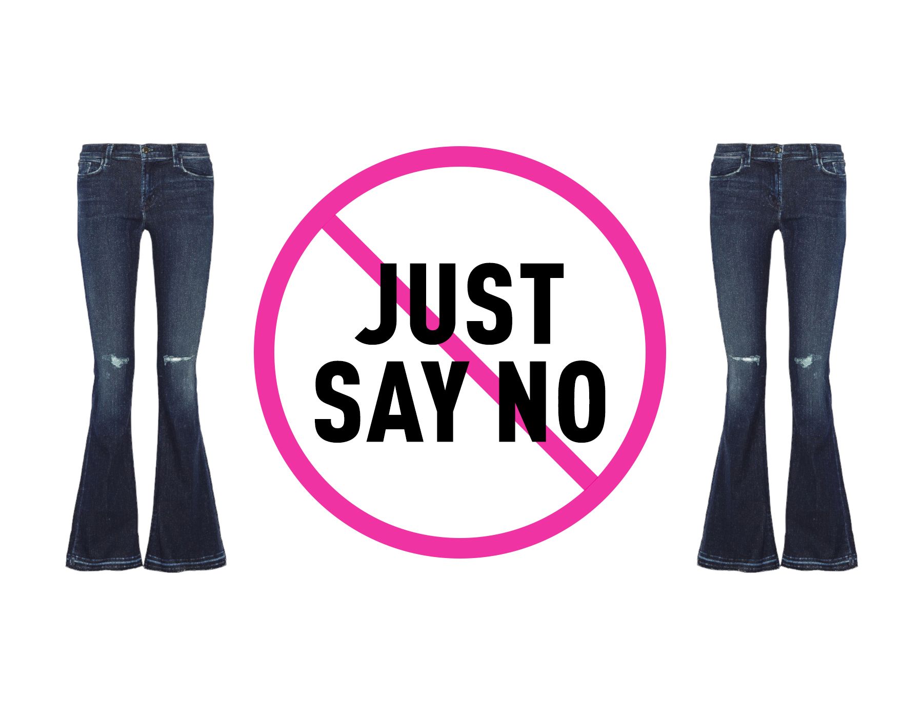 Buy > flared jeans with heels > in stock