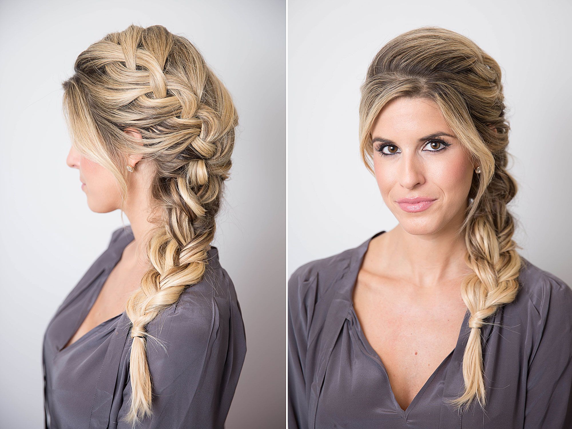 17 Braided Hairstyles With GIFS How To Do Every Type Of Braid