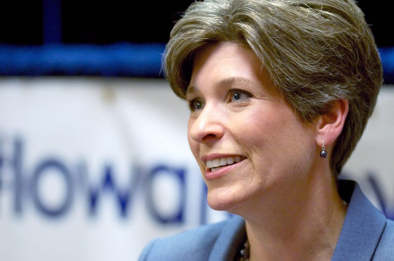 Joni Ernst Becomes First Female Senator From Iowa Joni Ernst Becomes First Female Senator From Iowa