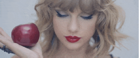 The 12 Craziest Faces Taylor Swift Makes In The Blank Space Video