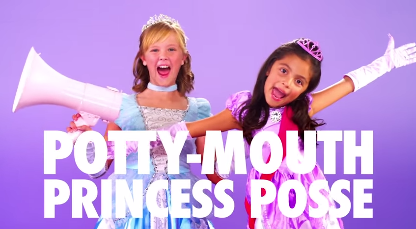 princess potty mouth