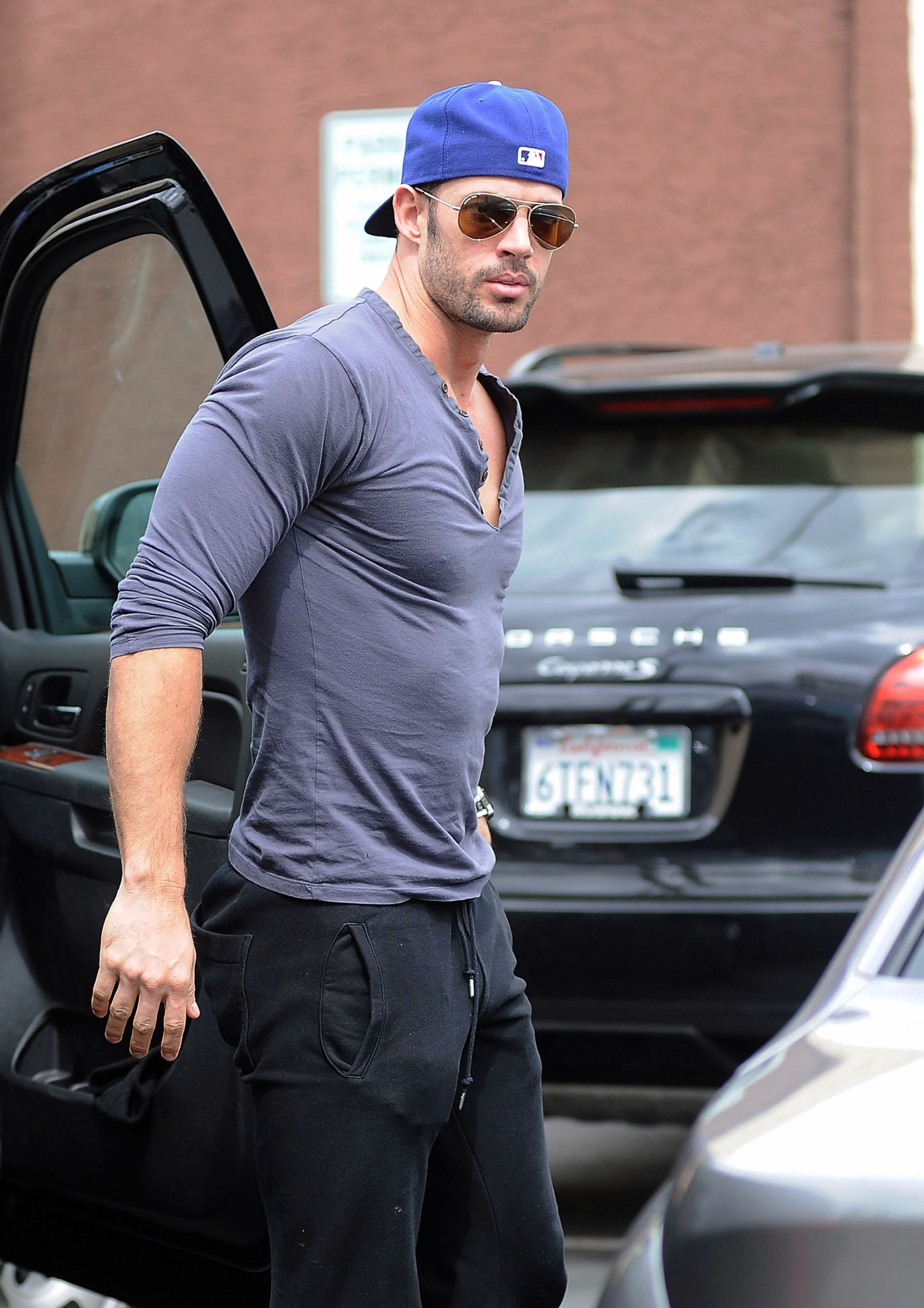 men in sweat pants