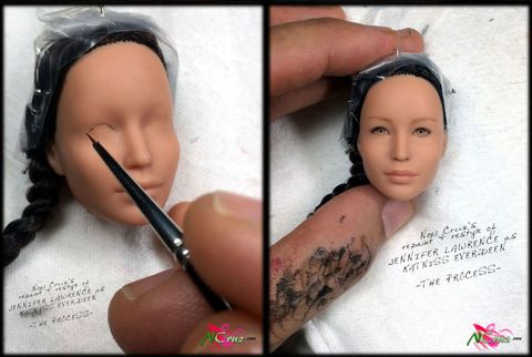 Someone Paid $2,500 for a Custom Katniss Everdeen Barbie