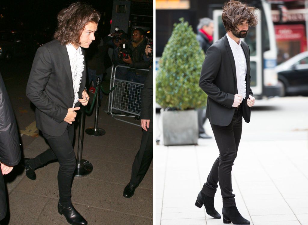 dressing like harry styles