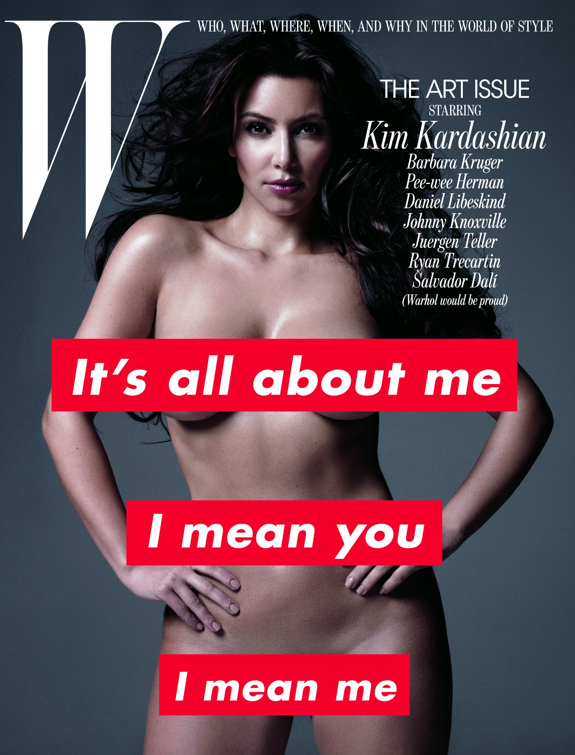 Italian Desnudo Hunk Kim Kardashian Cover Naked