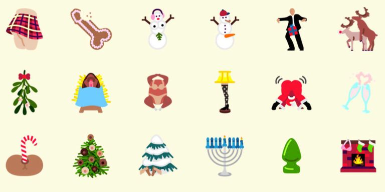 These NSFW Holiday Emojis Are Sure to Heat Up Your Winter