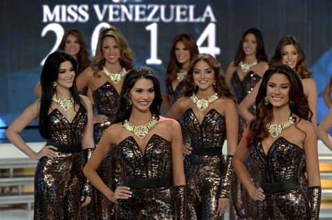 Venezuelan beauty queens take that shit seriously.