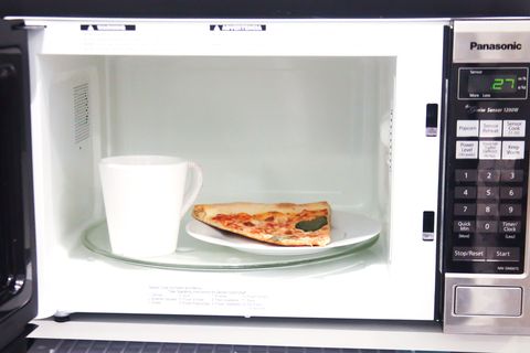 Microwave pizza