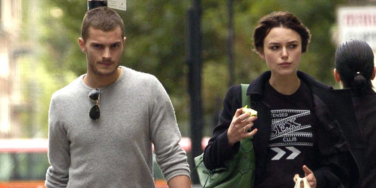 10 Photos of Jamie Dornan When He Was Keira Knightley's Boyfriend