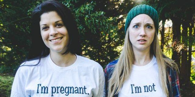 This Is The Best Lesbian Pregnancy Announcement Youll Ever See