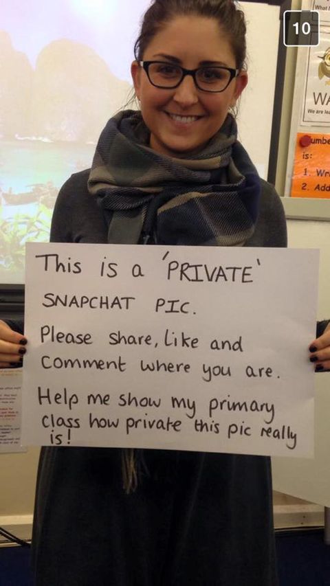 Teachers Genius Lesson Shows Just How Private Your Snapchats Really Are 