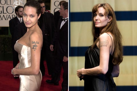 18 Celebrities Whose Breakups Required Painful Tattoo Cover Ups