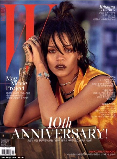 Rihanna Unleashes Three Insanely Beautiful Covers for W Magazine