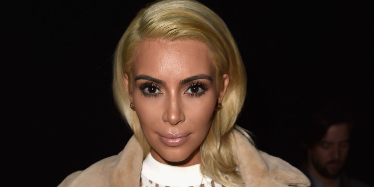 The Reason Kim Kardashian Dyed Her Hair Blonde Will Surprise You