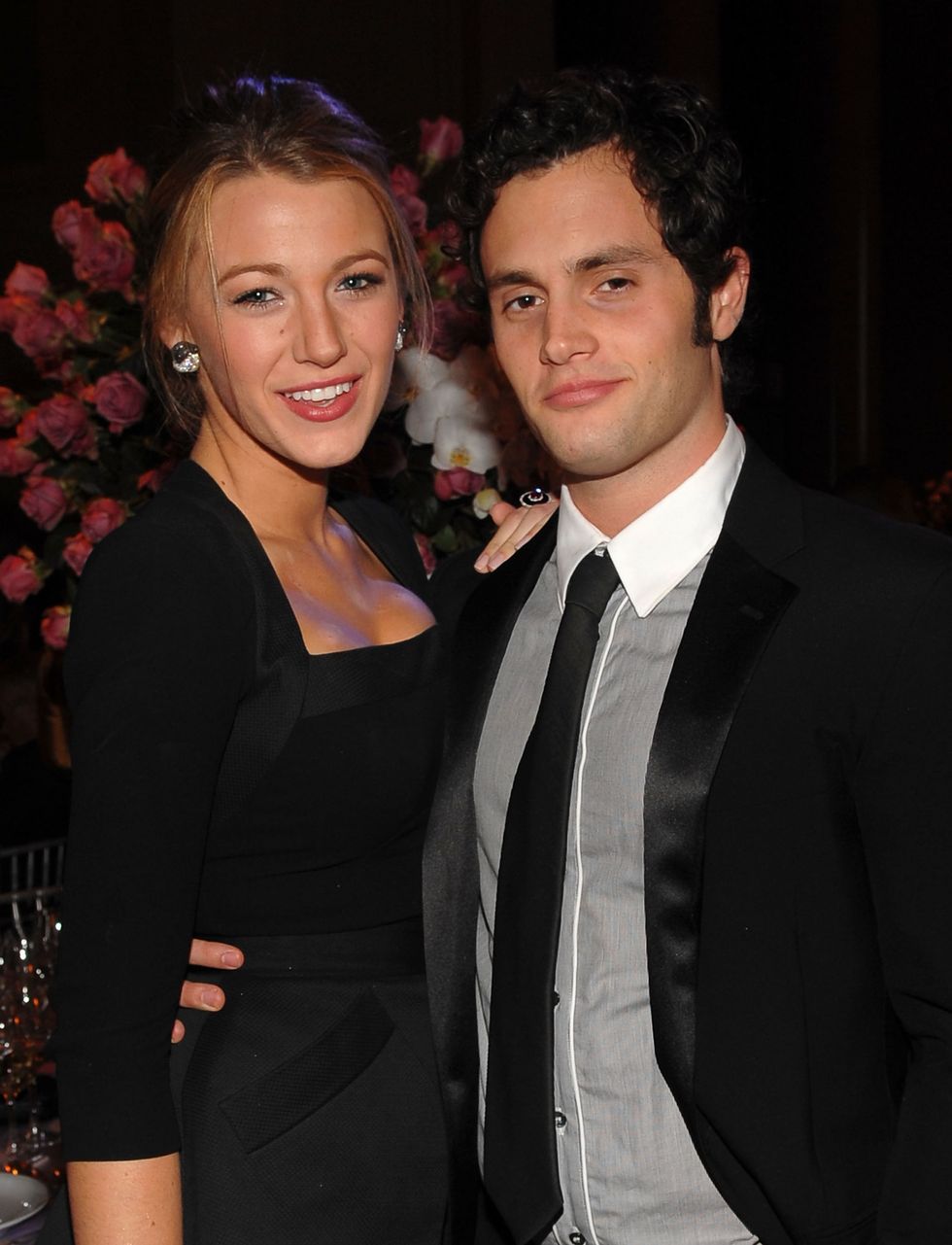 Blake Lively Was Both The Best And Worst Onscreen Kiss Penn Badgley Ever Had