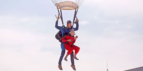 Fun, Parachuting, Leisure, Happy, Adventure, People in nature, Air sports, Tourism, Vacation, Youth, 