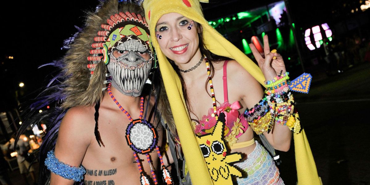 The 40 Most Outrageous Street Style Looks From Ultra Music Festival
