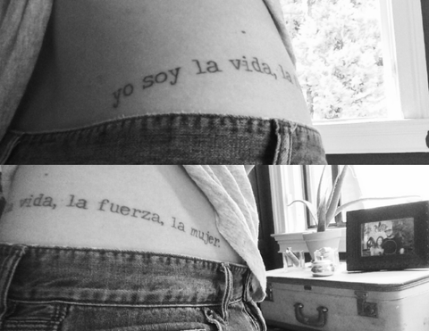 23 Latinas With Badass Feminist Tattoos That Will Make You Want To Get Inked