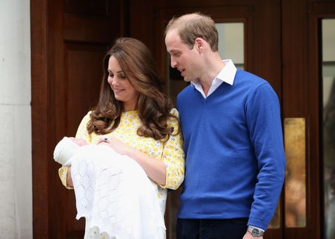 Kate and William With New Baby